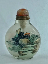 Load image into Gallery viewer, Vintage Inside Painted Snuff Bottle with Made in China label