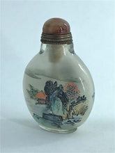 Load image into Gallery viewer, Vintage Inside Painted Snuff Bottle with Made in China label
