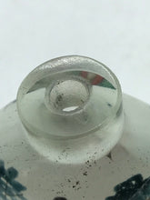 Load image into Gallery viewer, Snuff Bottle: Antique Clear Glass Inside Painted Snuff Bottle with CHINA Mark