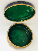 Load image into Gallery viewer, Cloisonne: Antique Japanese Cloisonne Box with Morning Glory Flowers