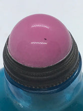 Load image into Gallery viewer, Snuff Bottle: Inside Painted Blue Glass Bottle with Landscape Painting and China Mark