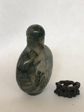 Load image into Gallery viewer, Snuff Bottle: Small Moss Agate Snuff Bottle