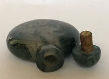 Load image into Gallery viewer, Snuff Bottle: Small Moss Agate Snuff Bottle