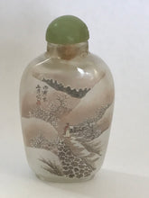 Load image into Gallery viewer, Snuff Bottle: Inside Painted Bottle of a Snow Scene