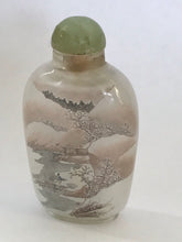 Load image into Gallery viewer, Snuff Bottle: Inside Painted Bottle of a Snow Scene