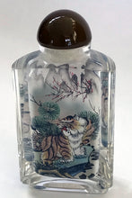 Load image into Gallery viewer, Snuff Bottle: Inside Painted Bottle of Tigers