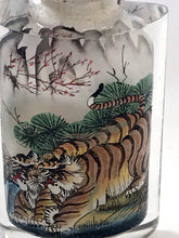 Load image into Gallery viewer, Snuff Bottle: Inside Painted Bottle of Tigers