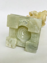 Load image into Gallery viewer, Soapstone: Vintage Soapstone Carving of a Fairy holding a Basket of Flowers