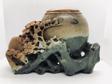 Load image into Gallery viewer, Vintage Pretty Soapstone Carving with Plum Blossoms