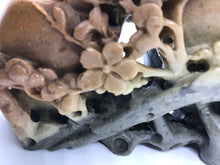 Load image into Gallery viewer, Vintage Pretty Soapstone Carving with Plum Blossoms