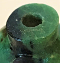 Load image into Gallery viewer, Snuff Bottle: Vintage Ruby in Zoisite Bottle of Liu Hai and the Three Legged Toad