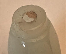Load image into Gallery viewer, Snuff Bottle: Multi-Facetted White Glass Bottle imitating Nephrite