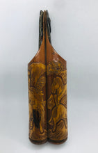 Load image into Gallery viewer, Bamboo Carving: Antique Chinese Bamboo Container with Carving of Horses