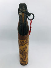 Load image into Gallery viewer, Bamboo Carving: Antique Chinese Bamboo Container with Carving of Horses