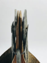 Load image into Gallery viewer, Bamboo Carving: Antique Chinese Bamboo Container with Carving of Horses