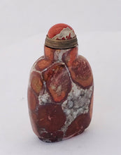 Load image into Gallery viewer, Snuff Bottle: Vintage Brecciated Jasper Snuff Bottle