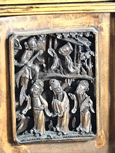 Load image into Gallery viewer, Antique Wooden Shrine with Elaborate Carvings