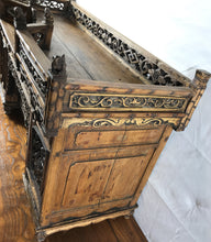 Load image into Gallery viewer, Antique Wooden Shrine with Elaborate Carvings