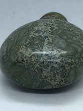 Load image into Gallery viewer, Green Orbicular Jasper Snuff Bottle