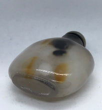 Load image into Gallery viewer, Vintage Grey Shadow Agate Floater Snuff Bottle