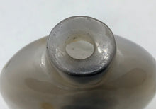 Load image into Gallery viewer, Vintage Grey Shadow Agate Floater Snuff Bottle
