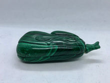 Load image into Gallery viewer, Snuff Bottle: Vintage Malachite Gourd Shape Snuff Bottle