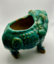 Load image into Gallery viewer, Vintage Shiwan Lucky Three Legged Toad Planter
