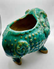 Load image into Gallery viewer, Vintage Shiwan Lucky Three Legged Toad Planter
