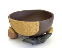Load image into Gallery viewer, Yixing Chestnut Bowl with Precious Fruits
