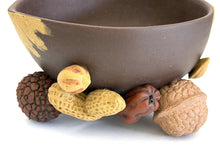 Load image into Gallery viewer, Yixing Chestnut Bowl with Precious Fruits
