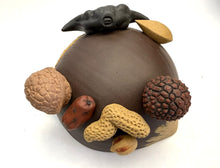 Load image into Gallery viewer, Yixing Chestnut Bowl with Precious Fruits
