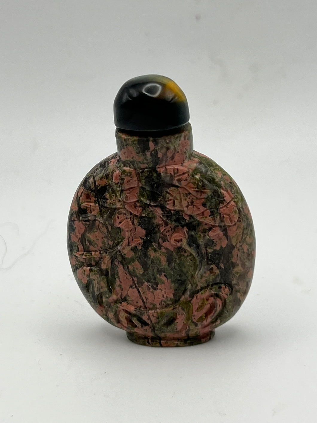 Unakite Snuff Bottle