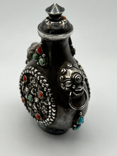 Load image into Gallery viewer, Snuff Bottle: Early 20th Century Silver Snuff Bottle for the Mongolian Market
