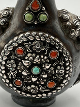 Load image into Gallery viewer, Snuff Bottle: Early 20th Century Silver Snuff Bottle for the Mongolian Market
