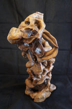 Load image into Gallery viewer, Vintage Root Carving of Monkeys and Peaches
