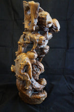 Load image into Gallery viewer, Vintage Root Carving of Monkeys and Peaches
