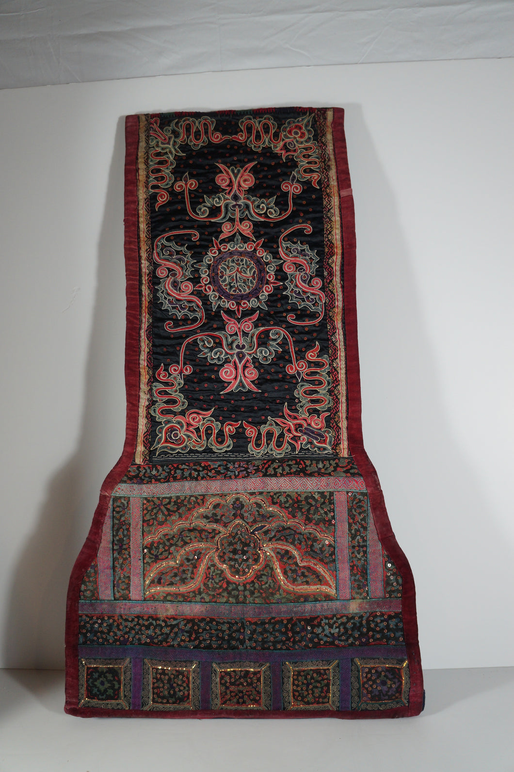 Chinese Minority Embroidery made into a Wall Hanging