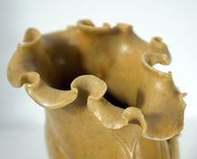 Load image into Gallery viewer, Soapstone Carving: Beautiful Carving of Lotuses on a Vase
