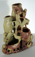 Load image into Gallery viewer, Soapstone Carving: Monkeys and Birds Soapstone Carving
