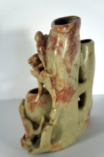 Load image into Gallery viewer, Soapstone Carving: Monkeys and Birds Soapstone Carving
