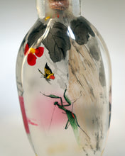 Load image into Gallery viewer, Snuff Bottle: Two Inside Painted Bottles with Insects and Butterflies
