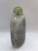 Load image into Gallery viewer, Snuff Bottle: Inside Painted Snuff Bottle with Landscape Painting
