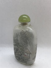 Load image into Gallery viewer, Snuff Bottle: Inside Painted Snuff Bottle with Landscape Painting
