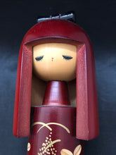 Load image into Gallery viewer, Slender 12 Inch Usaburo Style Kokeshi Doll
