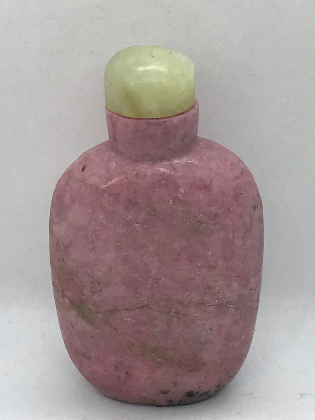 Vintage Pink Rhodonite Snuff Bottle