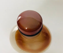 Load image into Gallery viewer, Vintage Shadow Agate Snuff Bottle with New Agate Snuff Dish
