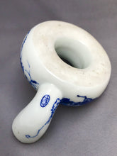Load image into Gallery viewer, Vintage Blue and White Porcelain Water Dropper
