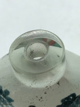 Load image into Gallery viewer, Snuff Bottle: Antique Clear Glass Inside Painted Snuff Bottle with CHINA Mark

