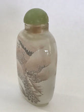 Load image into Gallery viewer, Snuff Bottle: Inside Painted Bottle of a Snow Scene

