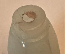 Load image into Gallery viewer, Snuff Bottle: Multi-Facetted White Glass Bottle imitating Nephrite
